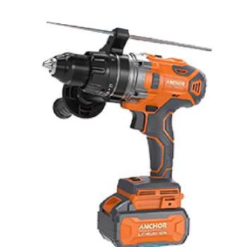 دریل پیچ گوشتی چکشی شارژی براشلس آنکور 20 ولت مدل DCE2 تک باطری